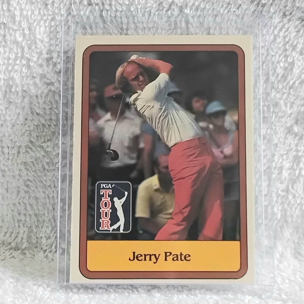 5/$20 E/NM 1981 Donruss Golf Inaugural Jerry Pate PGA Tour Card 6!!